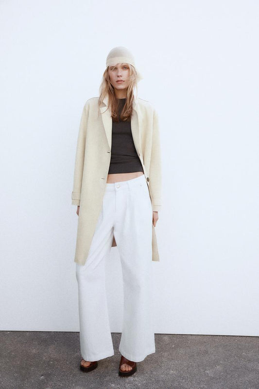 FAUX SUEDE COAT