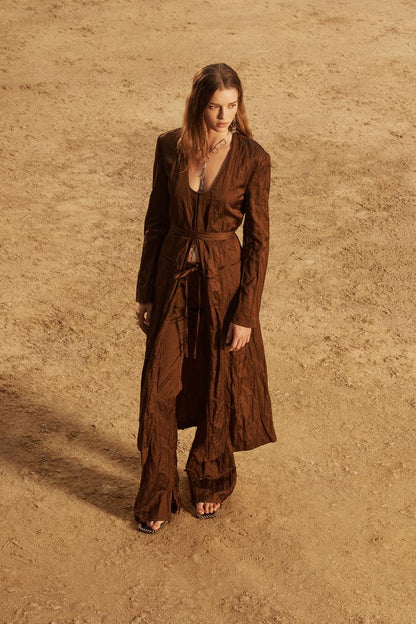 LIMITED EDITION TEXTURED FROCK COAT