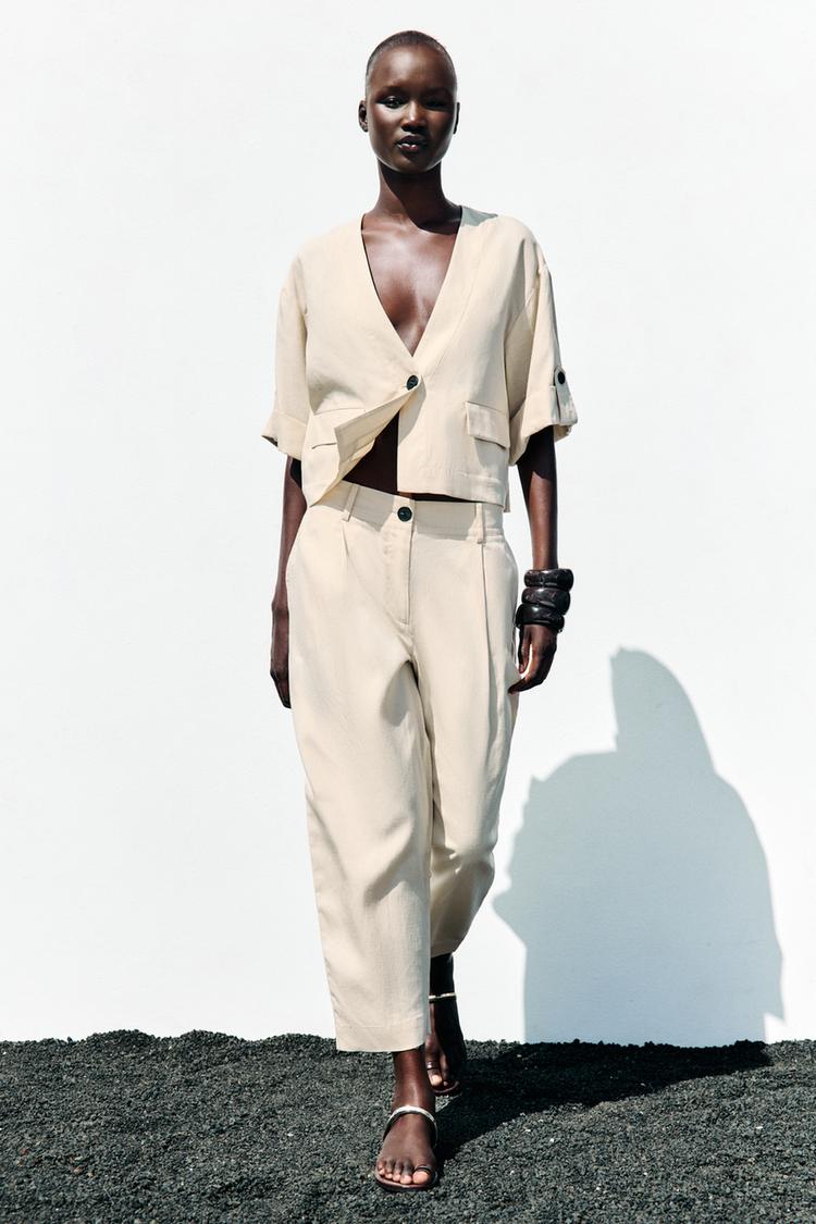 TURN-UP SLEEVE JACKET